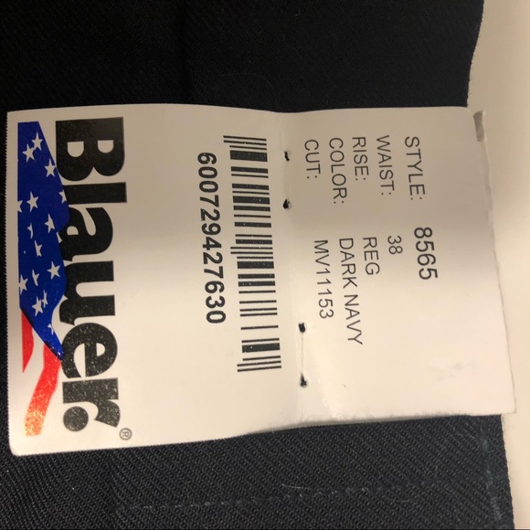 Blauer NWT men’s pants size 38R - Picture 3 of 7